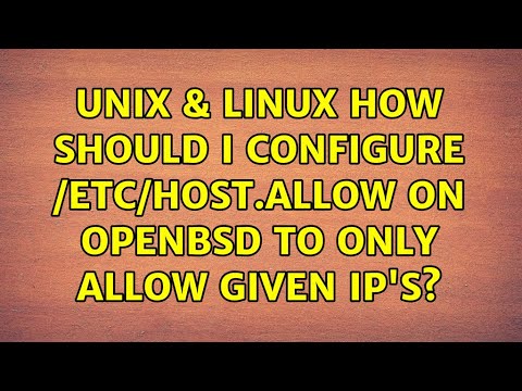 Unix & Linux: