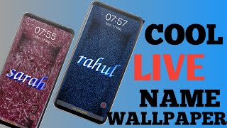 Cool live name wallpaper || text wallpaper || live wallpaper screenshot 5