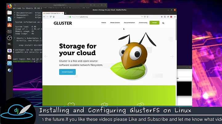GlusterFS Install and Configuration on Linux