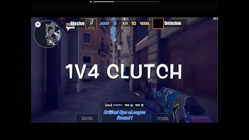 INSANE 1V4 CLUTCH AND WHAT A WAY TO END IT | Critical Ops