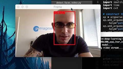 Face detection with OpenCV and deep learning