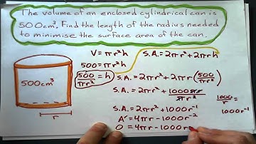 NCEA Calculus Excellence Problem with Optimisation