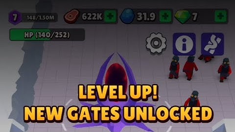 Alien Invasion: RPG Idle Space (EP.2) Level 7 New Gates Unlocked