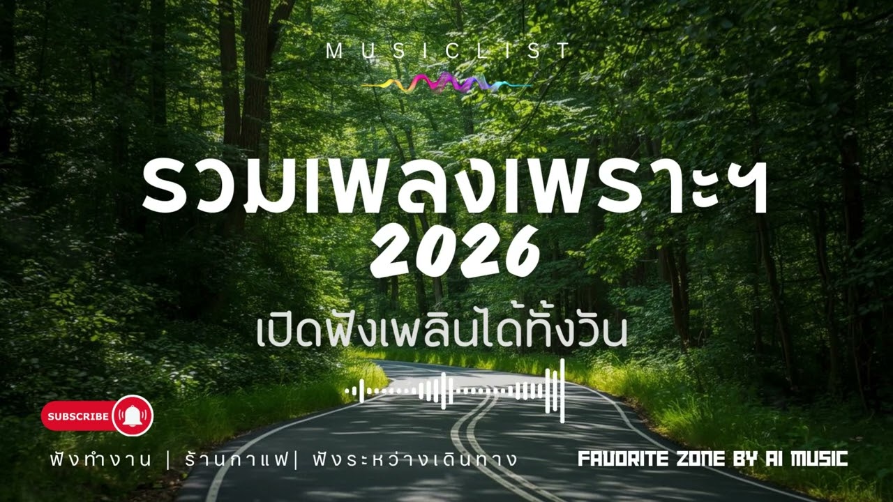 รวมเพลงเพราะ 2026 ฟังยาวๆ เพลงใหม่มาแรง ฮิตที่สุดในตอนนี้ EP.10