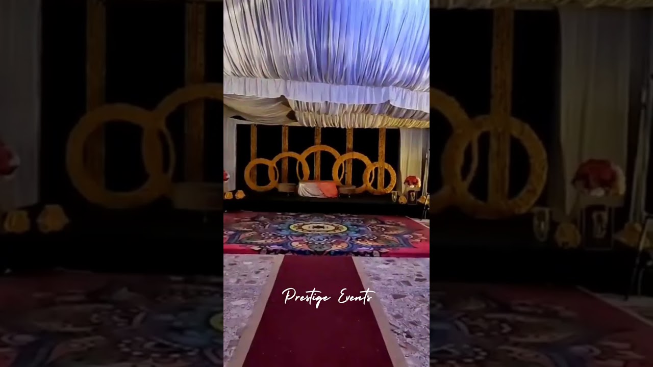 Unique and custom-made décor of Prestige Events | Prestige Events