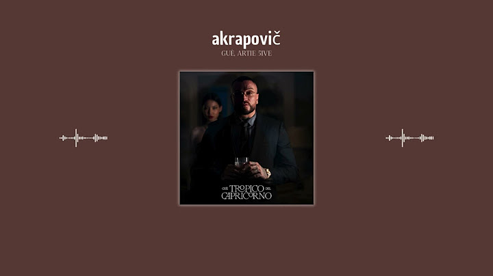 guè, artie 5ive - akrapovič (sped up)