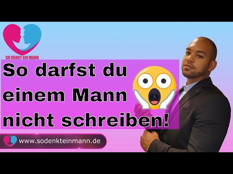 Video: Was Für Ein Vergnügen, Einem Mann Zu Schreiben