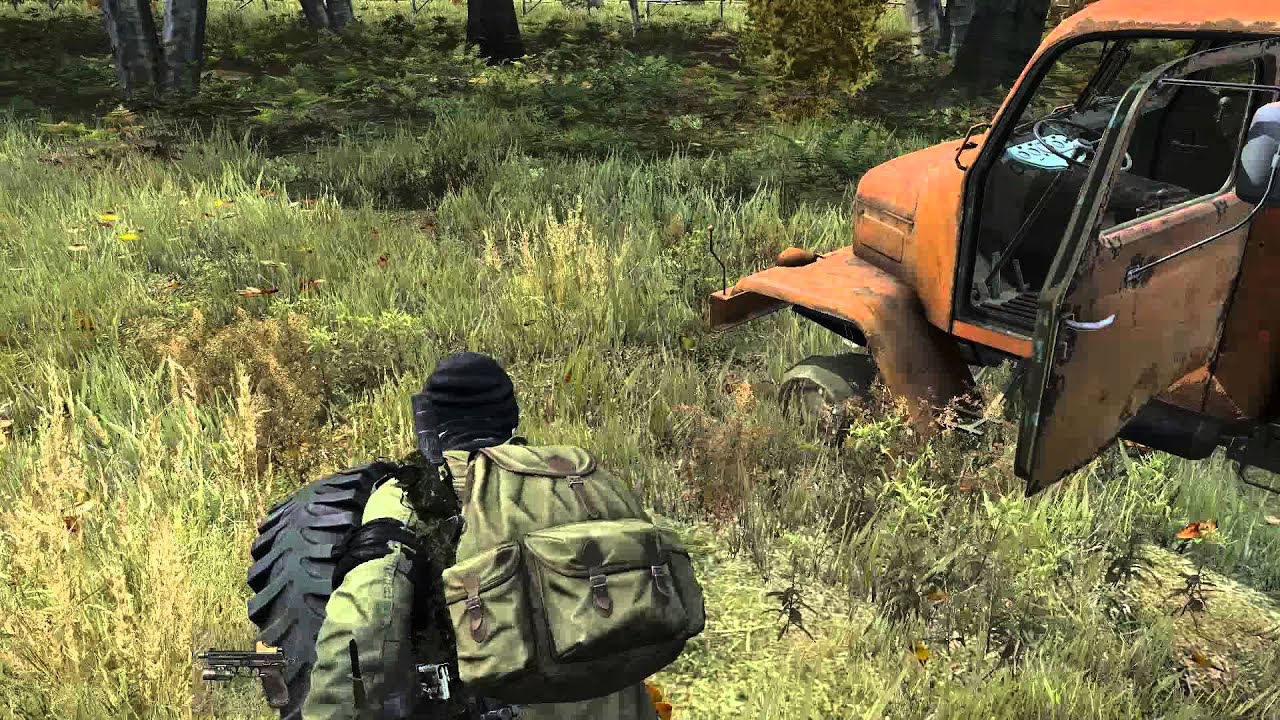 How to repair a truck 0.58 (DayZ Standalone) broken truck tire [GER