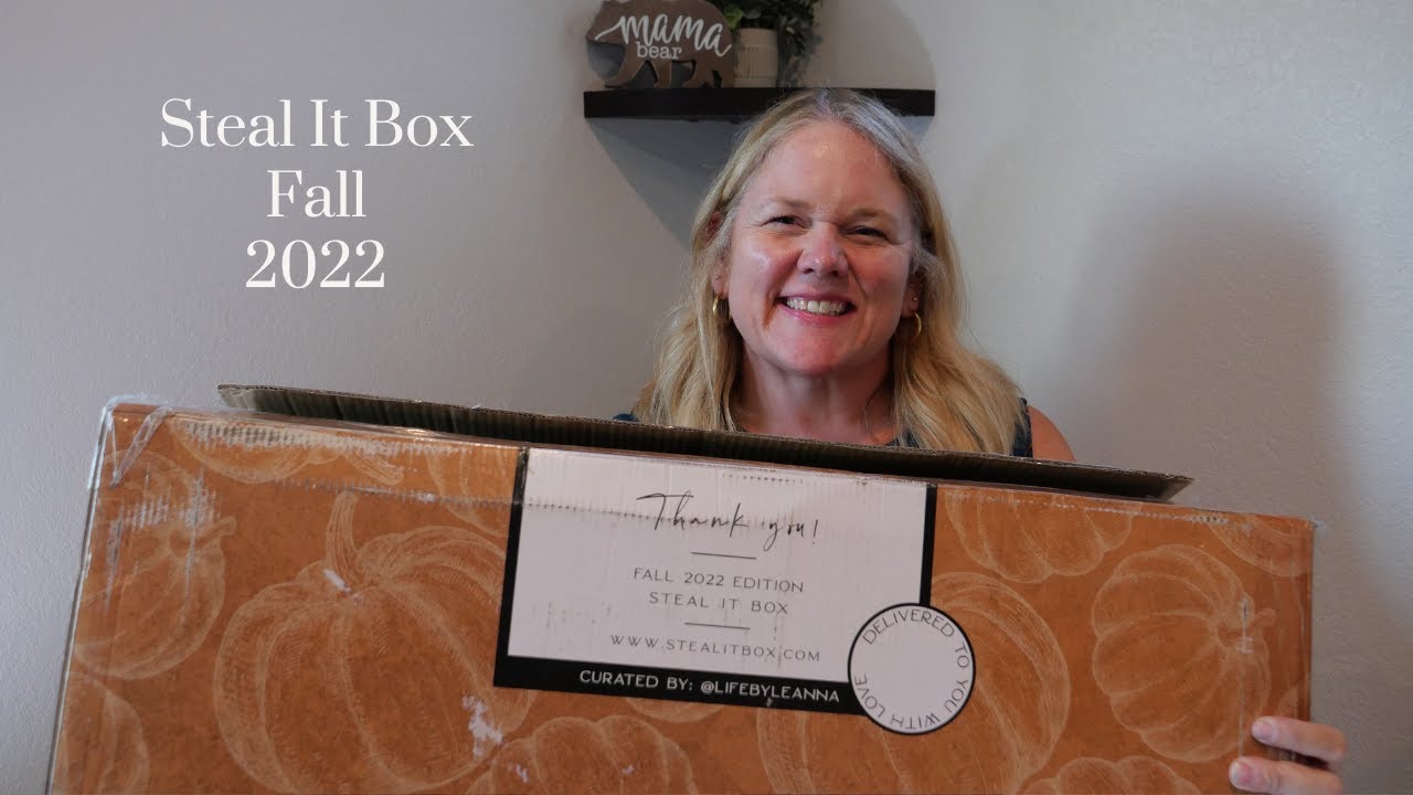 Steal It Box by Decor Steals Fall 2022 YouTube