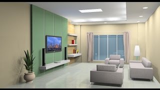 Interior design tutorial using Google Sketchup screenshot 2