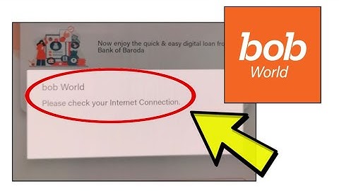 How To Fix bob World Please check your internet connection Problem Solved