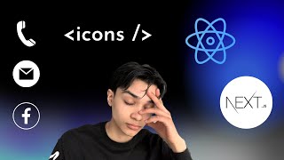 Icons in React & Next Js | Simplified