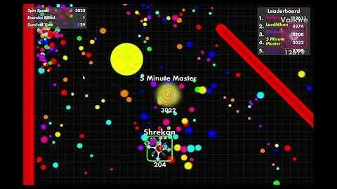 Getting First in 1:35 minutes! Fisp.io Gameplay