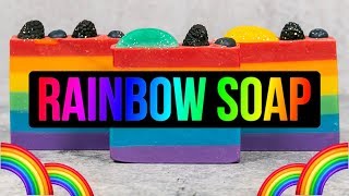 Rainbow Fruit Punch // Turning Your Design Into Soap // Soap Making Cold Process | Royalty Soaps