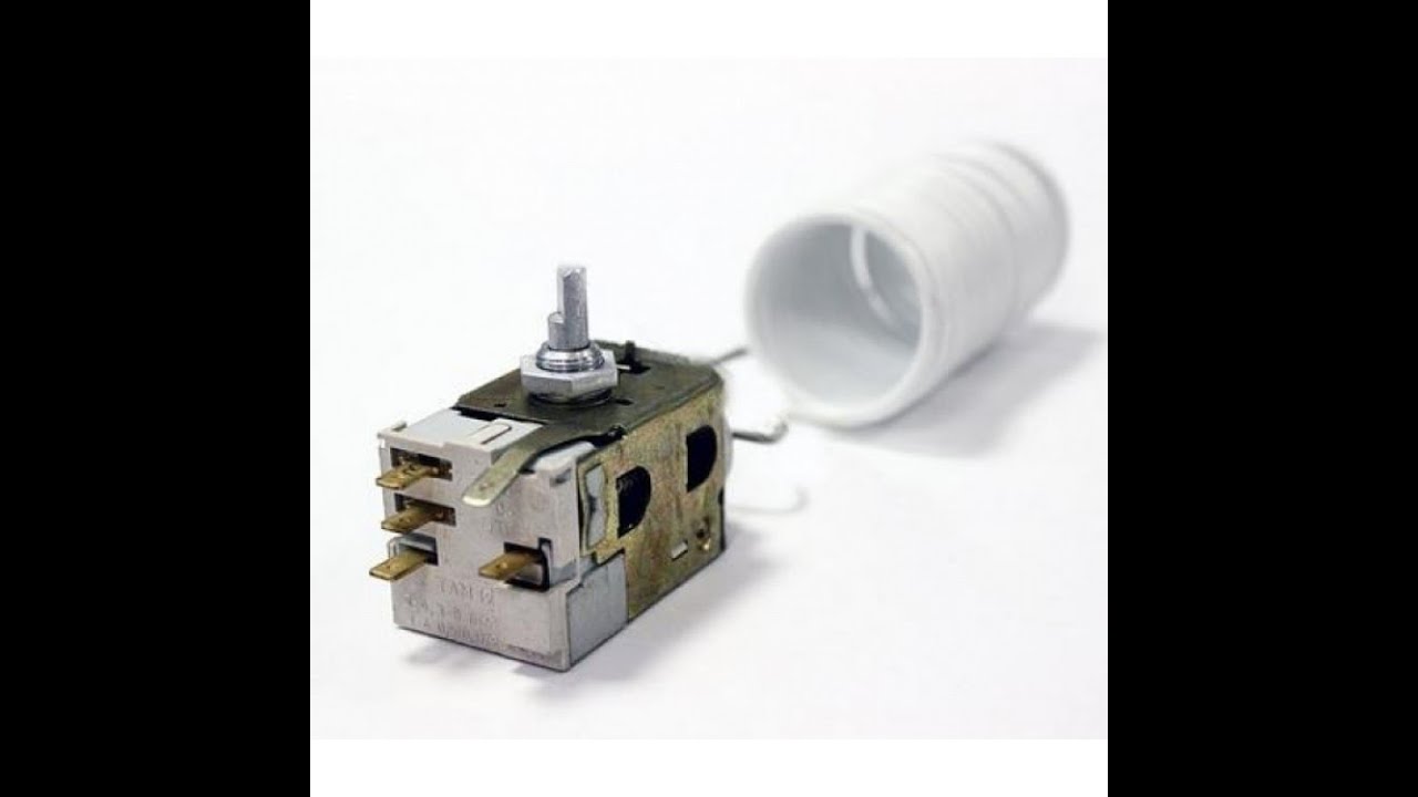 Регулировка термостата ТАМ-125 холодильника Indesit c240g - YouTube