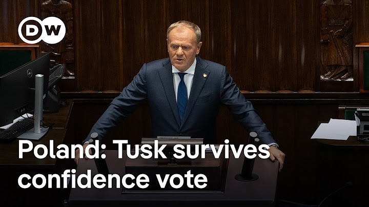 Premier Polski Tusk przetrwał głosowanie w sprawie wotum nieufności | DW News