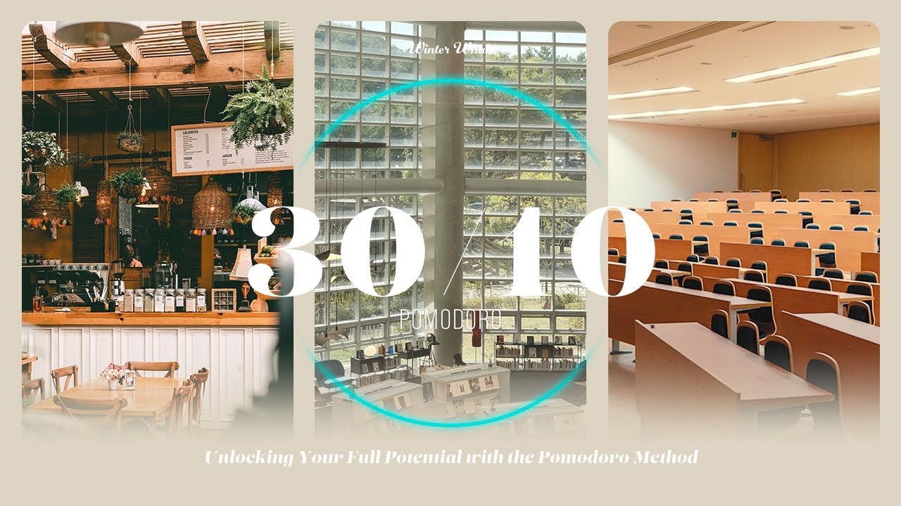 Pomodoro 30/10 Timer - 3 Themes | Study Timer for Dreams, Deep Focus | 뽀모도로 30/10