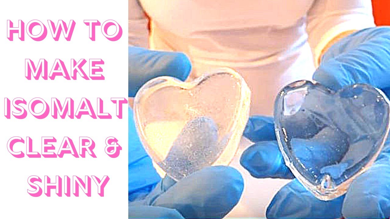 Video Tutorial: Learn How To Make Your Isomalt Clear, Shiny and Sparkly 