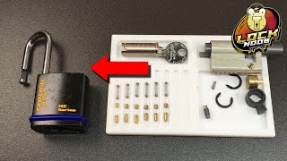 Reassembly of an Adapta J 40 Lock in a Federal 406HE Padlock Body