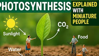 Photosynthesis Explained with Miniature People 🌿 | Creative AI Animation | Class 9 Science Chapter 1