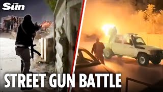 Explosive clashes erupt in Syria as army and SDF face off in street battle