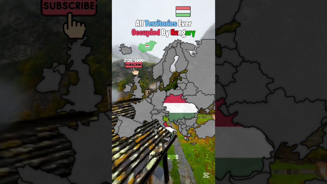 All Territories Ever Occupied By Hungary 