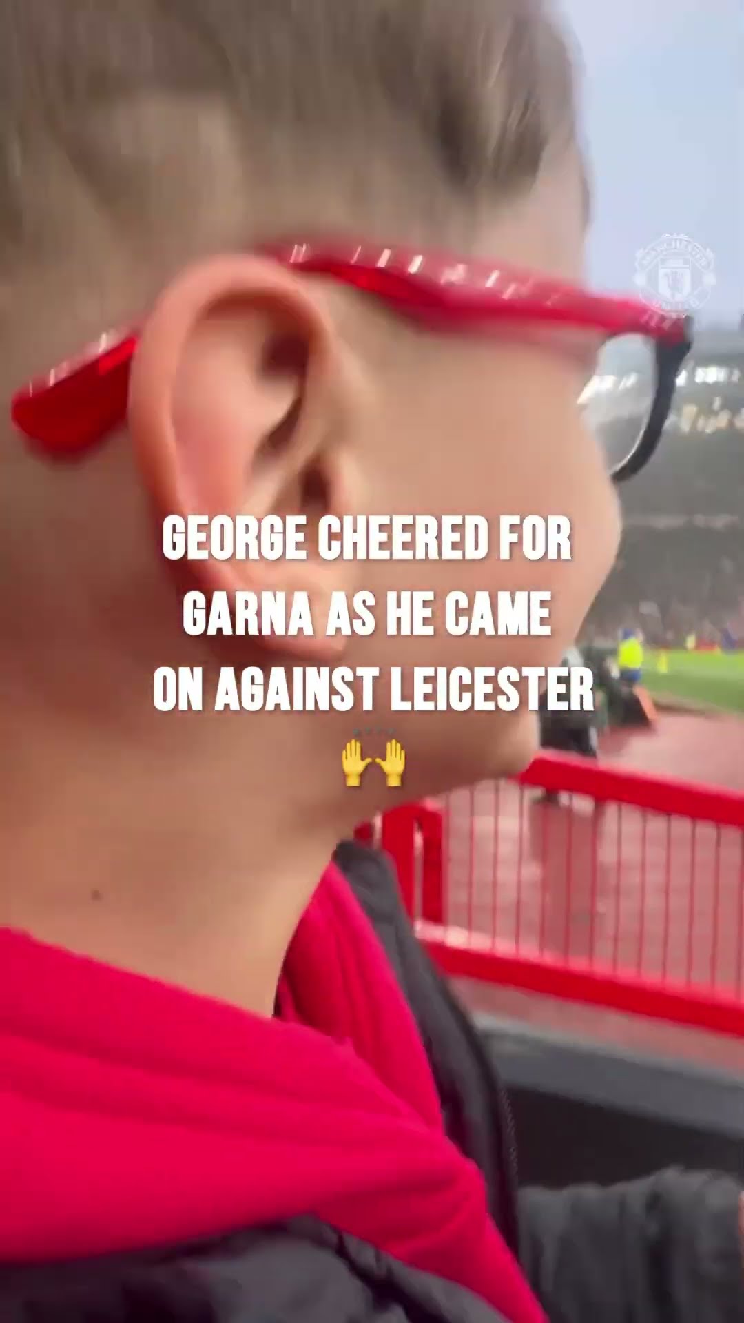 Wholesome Moment Between Garnacho And Super Fan, George ?❤️