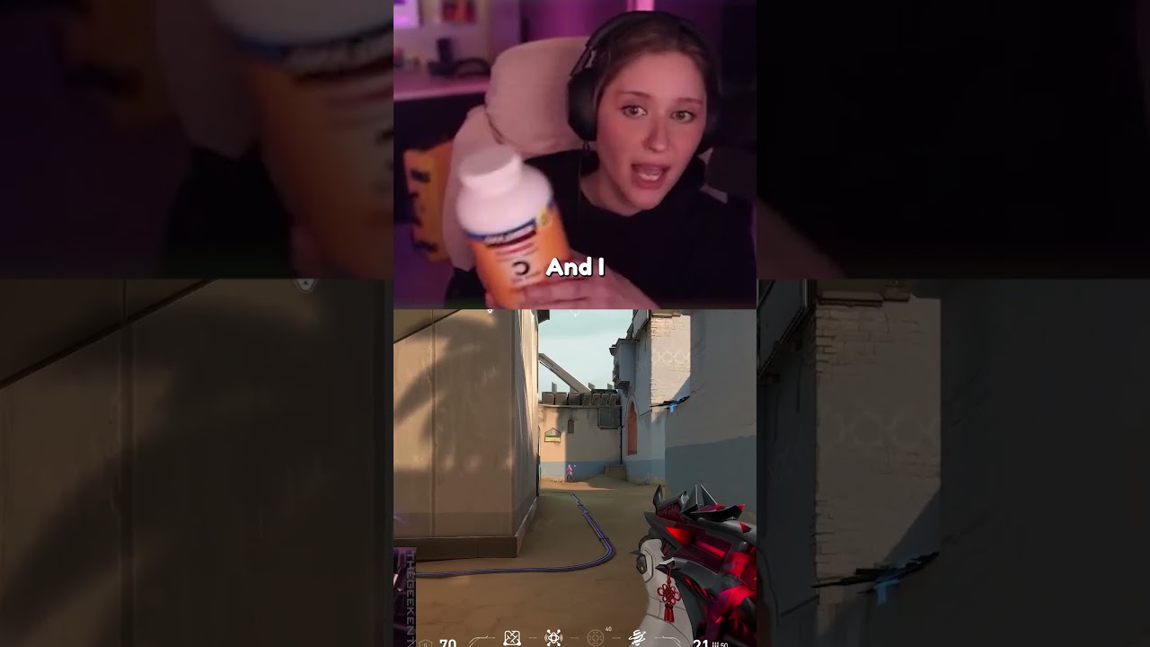 THE SECRET BEHIND MY AIM #valorant #streamer #funny