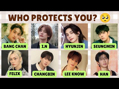 Which Stray Kids Member Would Protect You? 🛡️💜 | Fun Personality Test