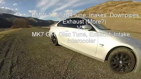 MK7 GTI VS JB4 335i