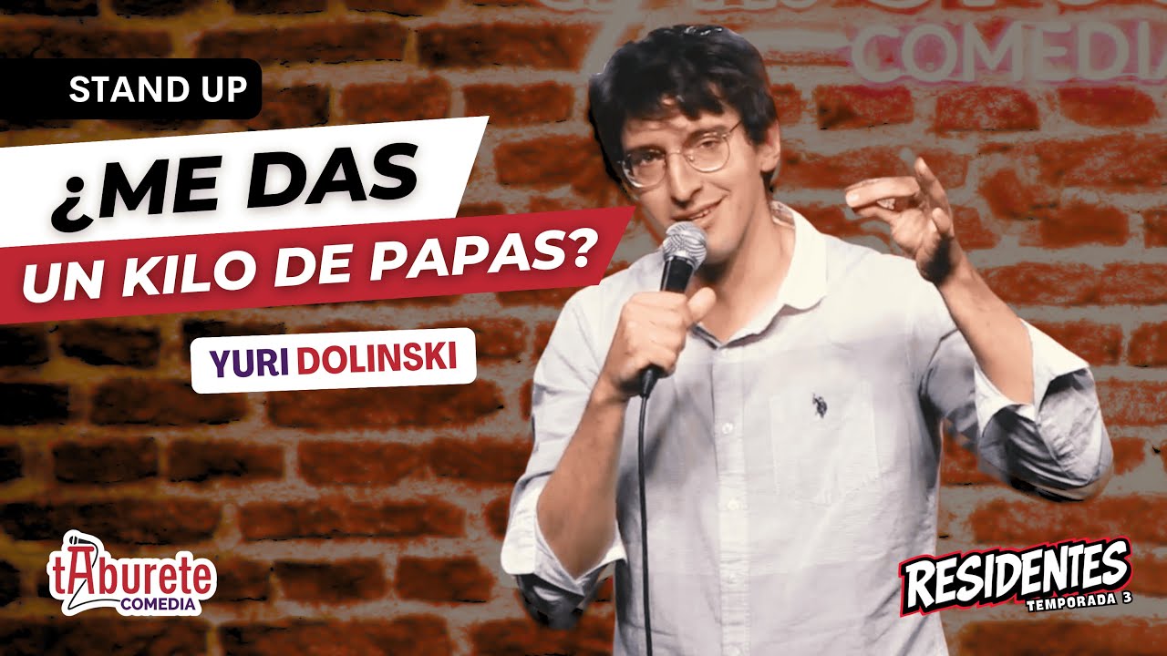 Tengo voz de Locutor 🎤 Yuri Dolisnki | Stand Up en Taburete Comedia #residentes3