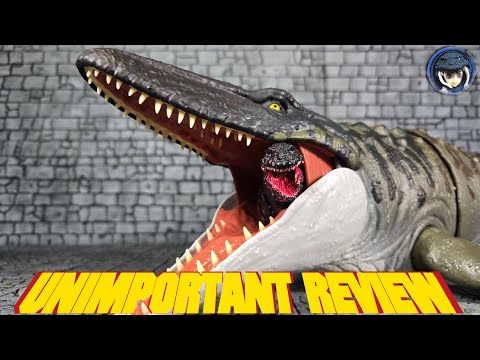 Mattel Jurassic World Rebirth Mosasaur Bite And Blast Figure - Unimportant Review