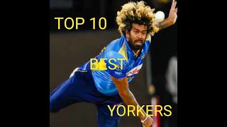 Top 10 Lasith Malinga S Best Yorkers In Sri Lanka Cricket History Ever ...