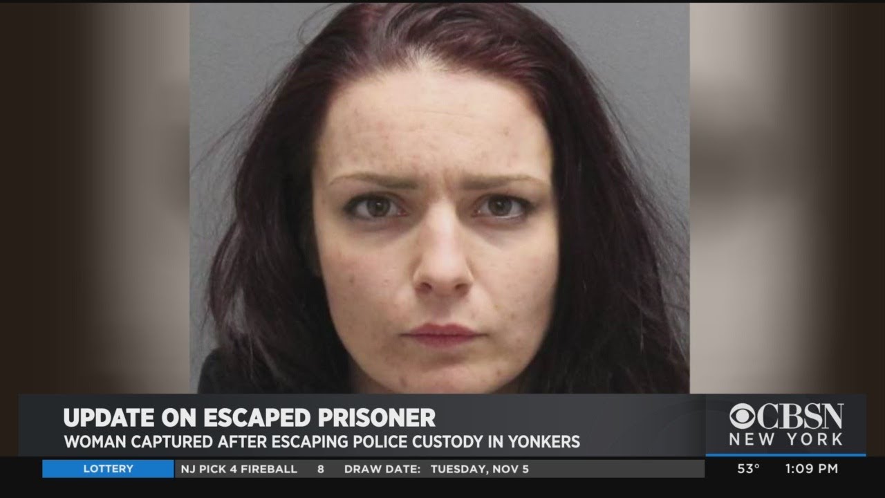 Woman Captured After Escaping Police Custody In Yonkers - YouTube