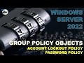GROUP POLICY OBJECT | Account Lockout Policy