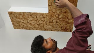 3d wall texture design using oil tube Danish Paint & Tech