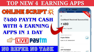 😍 Top New Earning app With Online script & Unlimited trick added in tamil 😍|Tech Tamil Tricks|