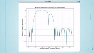 ADSP - 08 Noble Identities, Filters - 07 Real-time Python Example: Band Pass Filter Part I