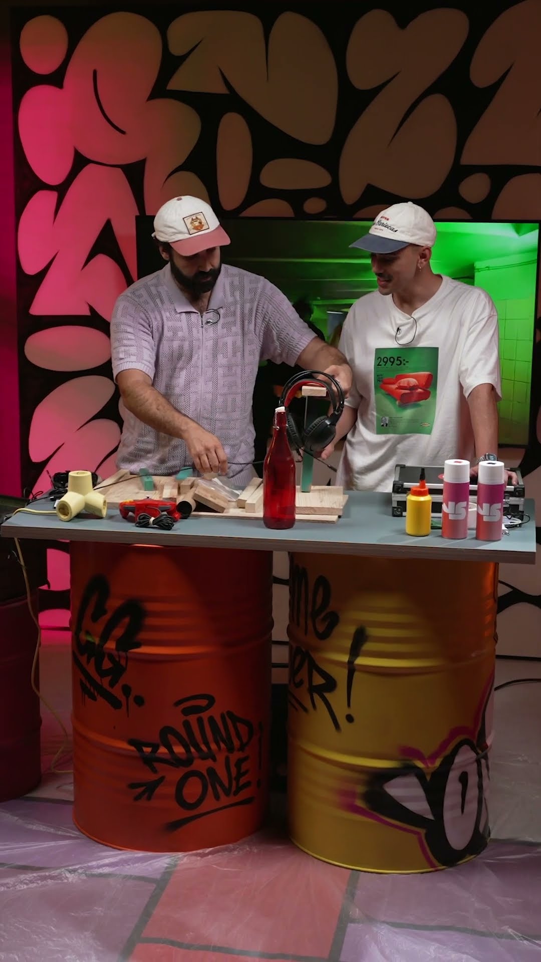 CHEETO Y TRMARIO | BRICOLAJE PARA LOS HEADSET | SANTANDER V-SESSIONS