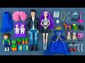 9:45 Minutes Satisfying with Unboxing Barbie Princess Pink Kitchen,Rock Bed Play Set Review Toy｜ASMR