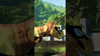 (Jurassic World Evolution🌍)Batman Dimetrodon VS SpiderMan Pelican Dinosaurs Fight