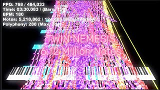 [Black MIDI] TWIN NEMESIS - 6.12 Million Notes
