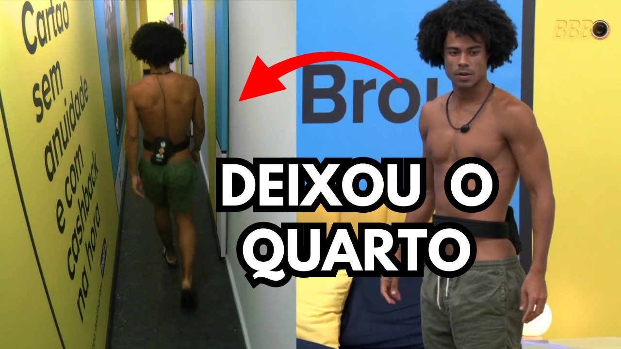 AGORA!!! BRENO SAI DO QUARTO ANDA PELO CORREDOR VAI ATÉ A DESPENSA RECEBE AVISO DA PRODUÇÃO