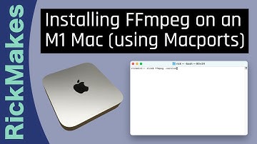 Installing FFmpeg on an M1 Mac (using Macports)