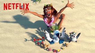 Larva Island | Theme Song | Netflix Futures