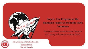 The Program of the Blanquist Fugutives from the Paris Commune