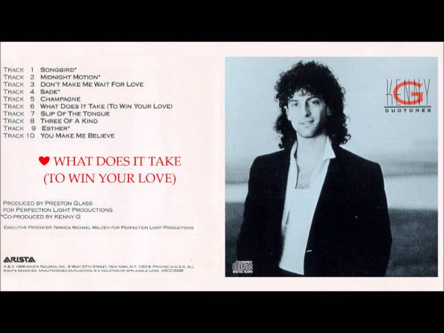 Kenny G - What Does It Take