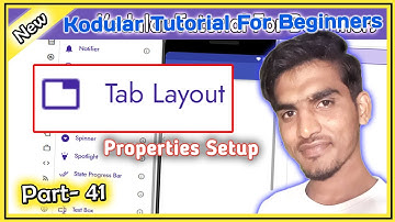 Kodular TAB LAYOUT Beginner Tutorial Part- 41 #KODULAR 2020