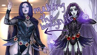 Making the Bodysuit for my Raven Cosplay
