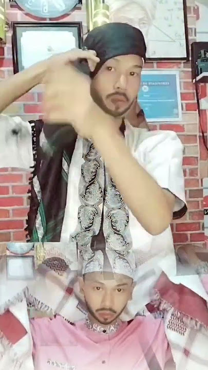 🔥Cara mengikat Sorban  ala Palestina #babavir #babavirislamic #majidshah #freepalestine